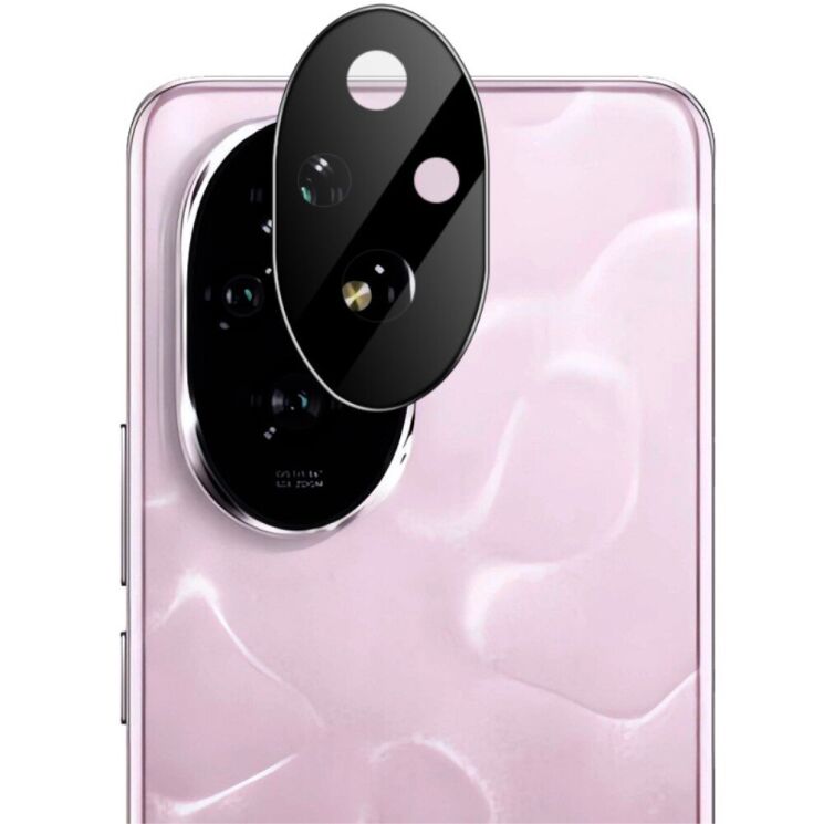 Защитное стекло на камеру IMAK Black Glass Lens для Honor 200 - Black: фото 3 из 6
