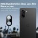 Защитное стекло на камеру IMAK Black Glass Lens для OnePlus Nord CE 5 / Ace 5 Racing - Black (387621B). Фото 2 из 7