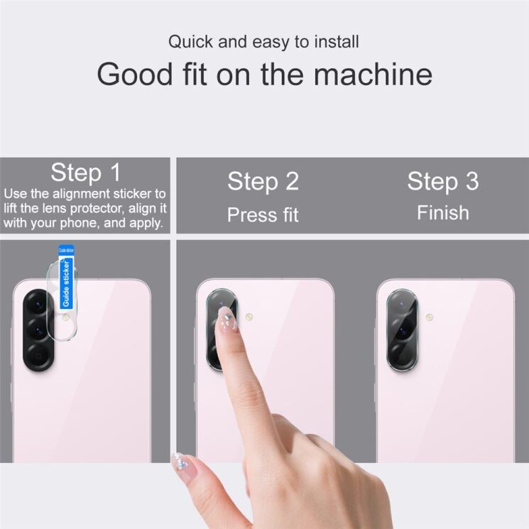 Защитное стекло на камеру IMAK Lens Protector для Samsung Galaxy A27 (A276) (408637) Защитное стекло на камеру IMAK Lens Protector для Samsung Galaxy A27 (A276): фото 4 из 7