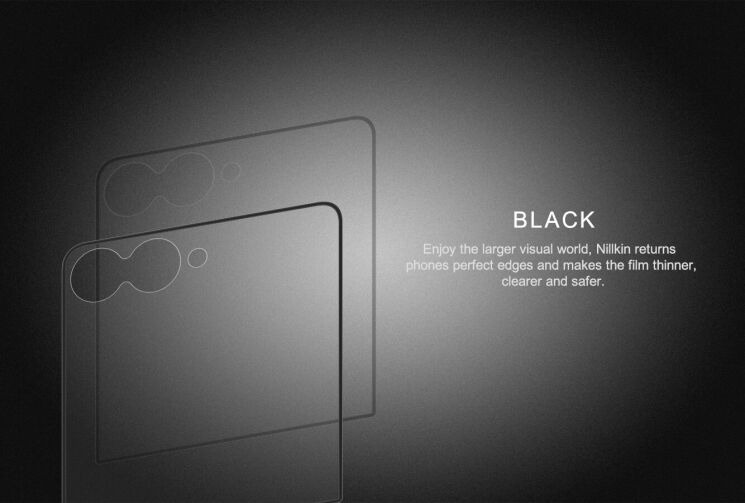Захисне скло NILLKIN Amazing CP+ PRO для Samsung Galaxy Flip 7 - Black: фото 14 з 20