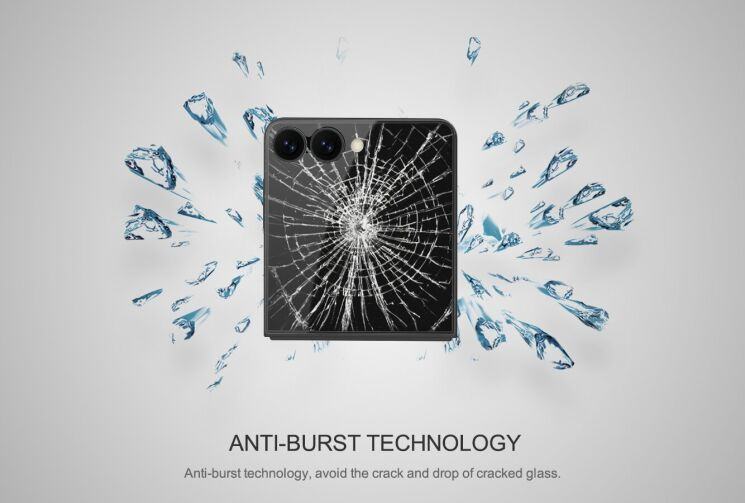 Захисне скло NILLKIN Amazing CP+ PRO для Samsung Galaxy Flip 7 - Black: фото 13 з 20
