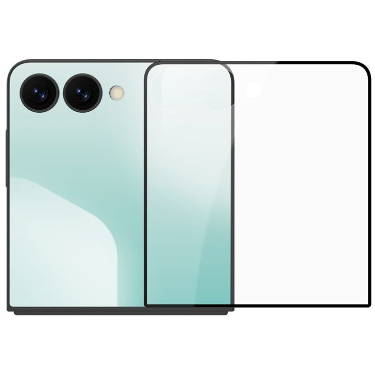 Захисне скло NILLKIN Amazing CP+ PRO для Samsung Galaxy Flip 7 - Black: фото 2 з 20
