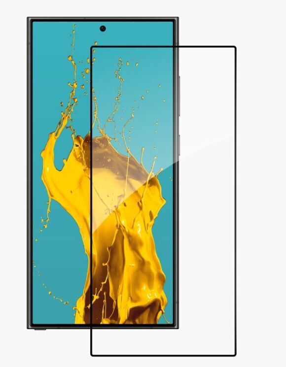 Защитное стекло Piko Full Glue для Samsung Galaxy S24 Ultra (S928) - Black: фото 1 из 5