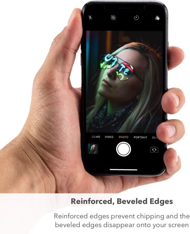 Захисне скло ZAGG InvisibleShield Glass Edge Anti-Glare для Apple iPhone XR / iPhone 11 (200104111): фото 5 з 7