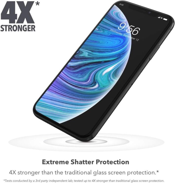 Захисне скло ZAGG InvisibleShield Glass Edge Anti-Glare для Apple iPhone XR / iPhone 11 (200104111): фото 7 з 7