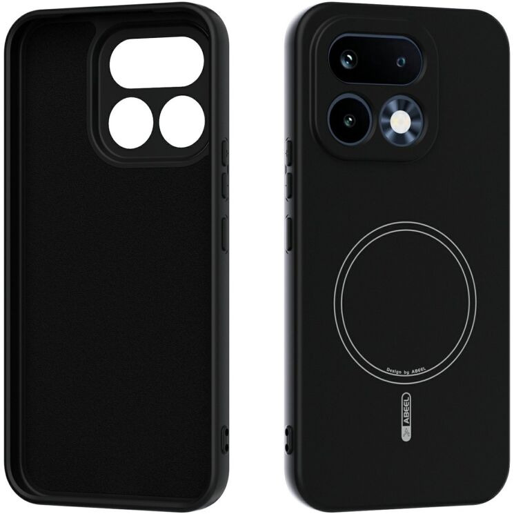 Захисний чохол ABEEL Lyra Skin with MagSafe для Realme 16 Pro - Black (428011B) Захисний чохол ABEEL Lyra Skin with MagSafe для Realme 16 Pro - Black: фото 1 з 7