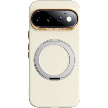 Защитный чехол ABEEL Silk Ring Magnetic для Google Pixel 11 / 11 Pro - Yellow: фото 1 из 7