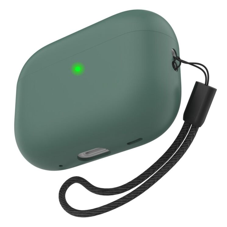 Захисний чохол AHASTYLE Silicone Case для Apple AirPods Pro 2 - Green: фото 1 з 7
