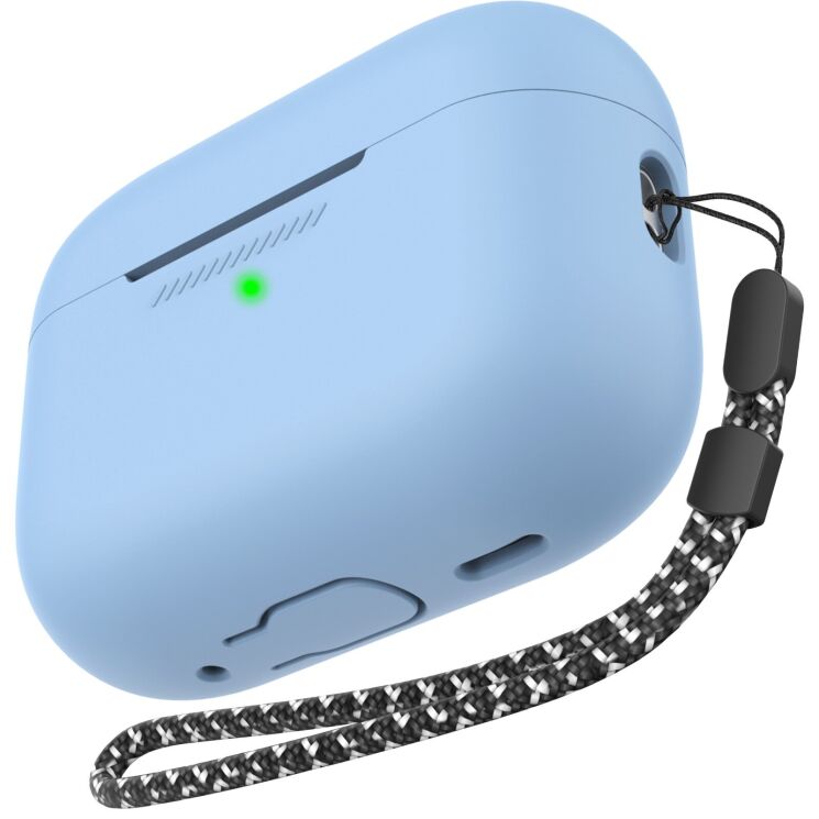 Защитный чехол AHASTYLE Silicone Case для AirPods Pro 3 - Sky Blue: фото 1 из 6