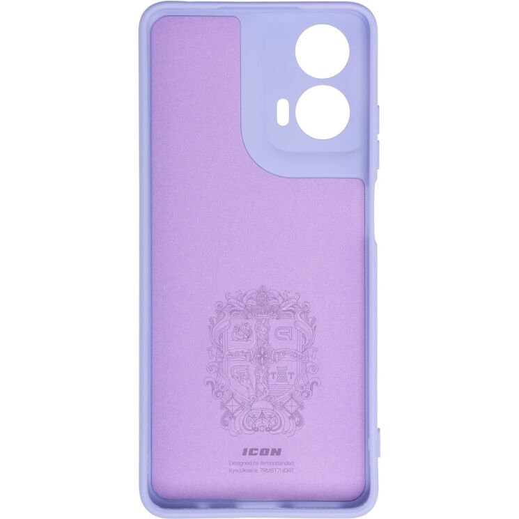 Защитный чехол ArmorStandart ICON Case для Motorola Moto G24 - Lavender: фото 2 из 8