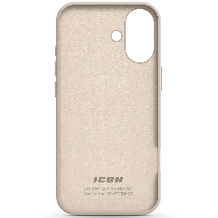 Защитный чехол ArmorStandart ICON2 Case для Apple iPhone 16 - Ivory: фото 2 из 9