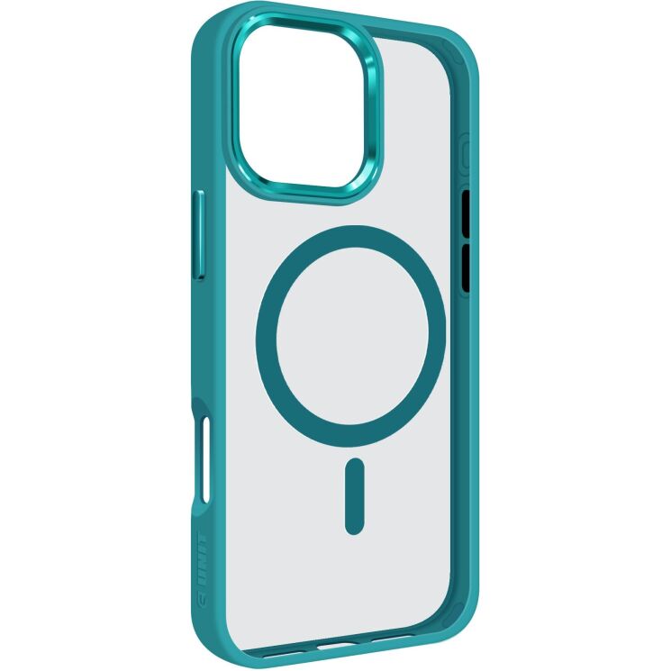 Защитный чехол ArmorStandart Unit MagSafe для Apple iPhone 16 Pro Max - Lake Green: фото 1 из 2