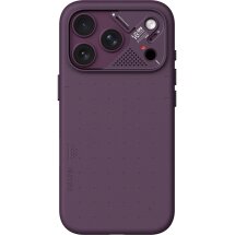 Захисний чохол AULUMU Particle Vegan Leather Case для iPhone 18 Pro / 17 Pro - Dark Cherry: фото 1 з 7