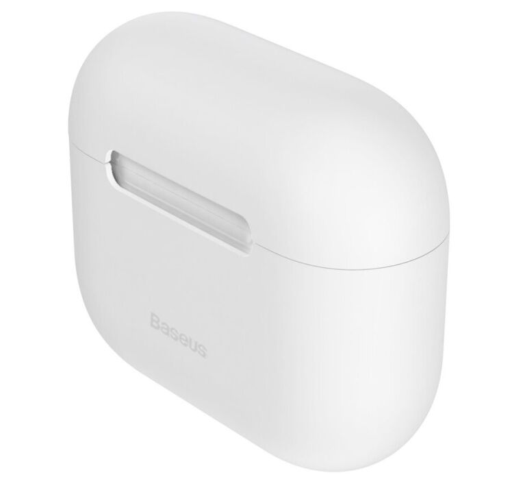Защитный чехол BASEUS Super Thin для Apple AirPods 3 - White: фото 2 из 19