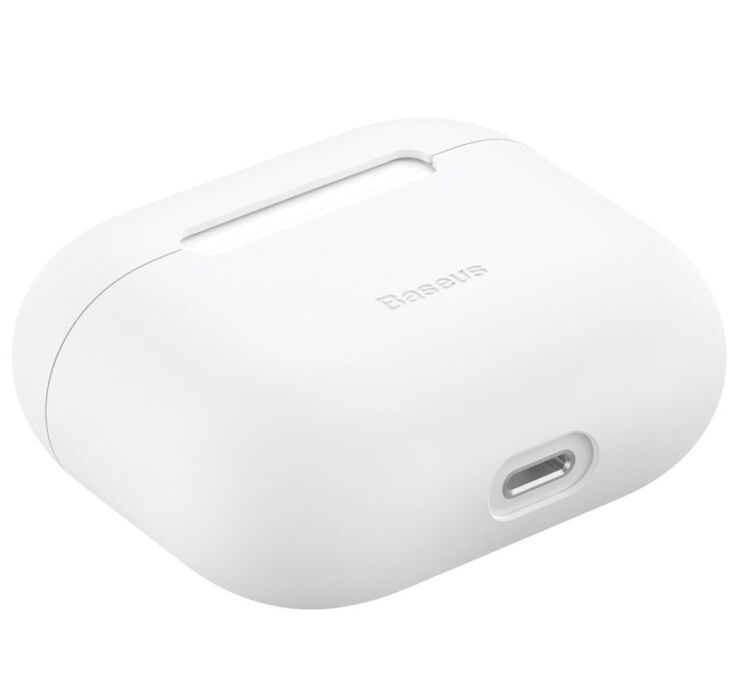 Защитный чехол BASEUS Super Thin для Apple AirPods 3 - White: фото 5 из 19