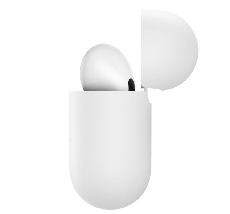 Защитный чехол BASEUS Super Thin для Apple AirPods 3 - White: фото 3 из 19