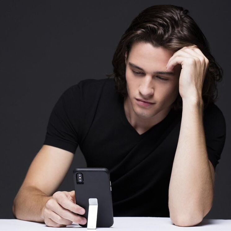 Захисний чохол Case-Mate Tough Stand для Apple iPhone X / iPhone XS - Black: фото 5 з 5