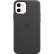 Защитный чехол Copiex Leather Case with MagSafe для Apple iPhone 12 / iPhone 12 Pro - Black (369205B)