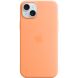 Захисний чохол Copiex Silicone Case with MagSafe для Apple iPhone 15 Plus - Orange Sorbet (339748O). Фото 3 з 3
