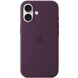 Защитный чехол Copiex Silicone Case with MagSafe для Apple iPhone 16 - Plum (366420BV). Фото 2 из 4