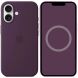 Защитный чехол Copiex Silicone Case with MagSafe для Apple iPhone 16 - Plum (366420BV). Фото 1 из 4
