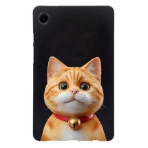 Защитный чехол Deexe Animal Series для Samsung Galaxy Tab A9 (X110/115) - Cat: фото 1 из 7