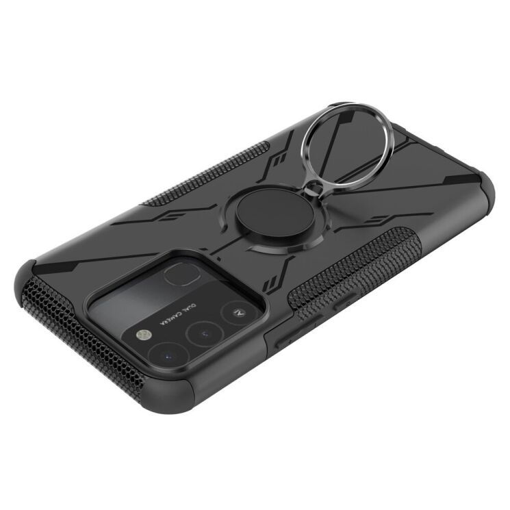 Защитный чехол Deexe Armor Bear для Tecno Spark Go 2022 (KG5m) - Black: фото 3 из 23
