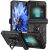 Защитный чехол Deexe Armor Case (FF) для Samsung Galaxy Flip 6 - Black: фото 1 из 9