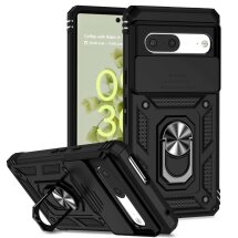 Защитный чехол Deexe Armor Shield для Google Pixel 7 - Black: фото 1 из 9