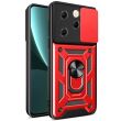 Защитный чехол Deexe Armor Shield для Infinix Hot 40 / 40 Pro - Red (344722R)