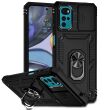 Защитный чехол Deexe Armor Shield для Motorola Moto G22 - Black (301717B)
