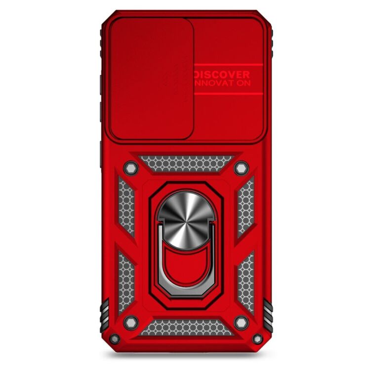 Защитный чехол Deexe Armor Shield для Samsung Galaxy S25 (S931) - Red: фото 2 из 9