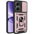 Защитный чехол Deexe Armor Shield для Xiaomi Poco F7 - Rose Gold (381139RG)