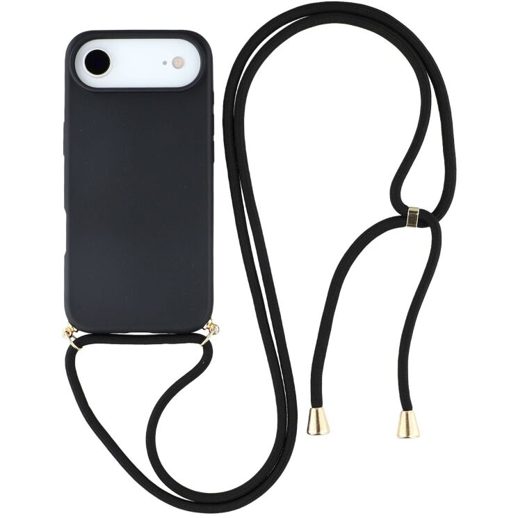 Захисний чохол Deexe Astra Case для Apple iPhone 17 Air - Black: фото 1 з 5