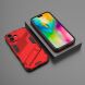 Захисний чохол Deexe Bibercas для Apple iPhone 16 Plus - Red (360651R). Фото 4 з 6