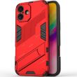 Захисний чохол Deexe Bibercas для Apple iPhone 16 Plus - Red (360651R)