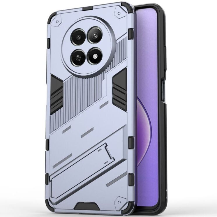 Защитный чехол Deexe Bibercas для Realme 12 5G - Dark Blue: фото 2 из 7
