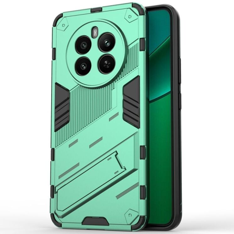 Защитный чехол Deexe Bibercas для Realme 12 / 12 Plus - Green: фото 2 из 6