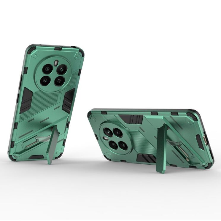Защитный чехол Deexe Bibercas для Realme 12 / 12 Plus - Green: фото 3 из 6
