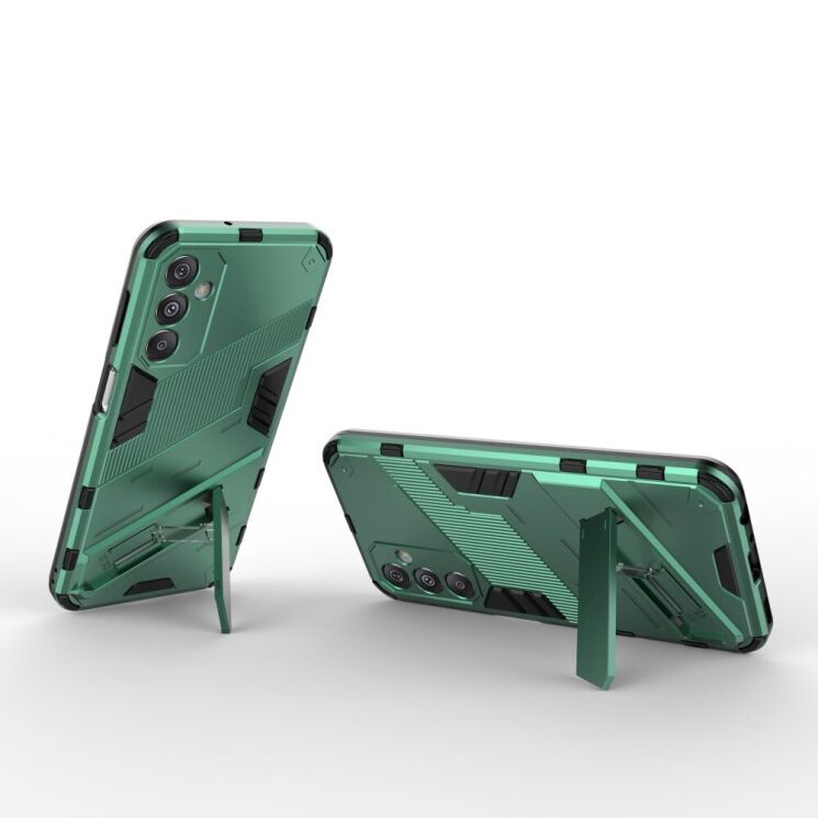 Защитный чехол Deexe Bibercas для Samsung Galaxy M34 - Green: фото 2 из 7