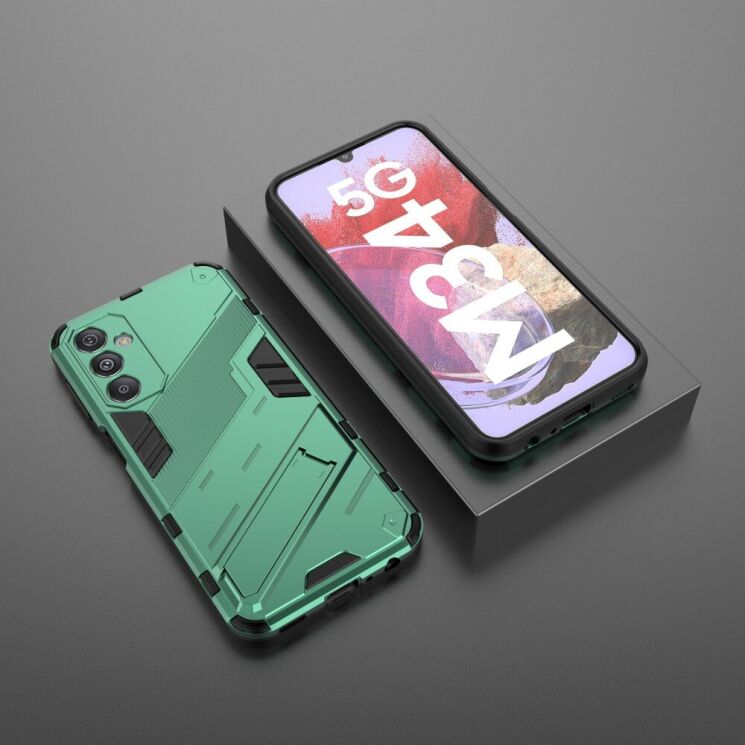 Защитный чехол Deexe Bibercas для Samsung Galaxy M34 - Green: фото 5 из 7