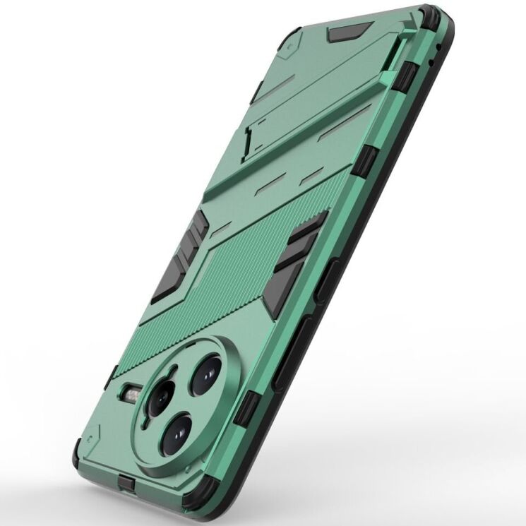 Защитный чехол Deexe Bibercas для Xiaomi Poco F7 Ultra - Green: фото 4 из 8