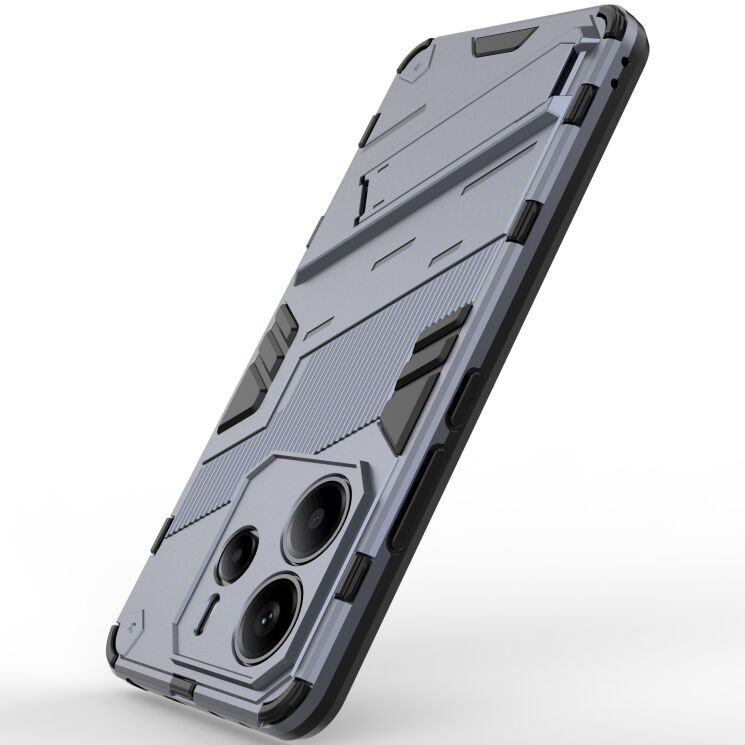 Защитный чехол Deexe Bibercas для Xiaomi Redmi Note 14 4G - Grey (373483H) Защитный чехол Deexe Bibercas для Xiaomi Redmi Note 14 4G - Grey: фото 3 из 6