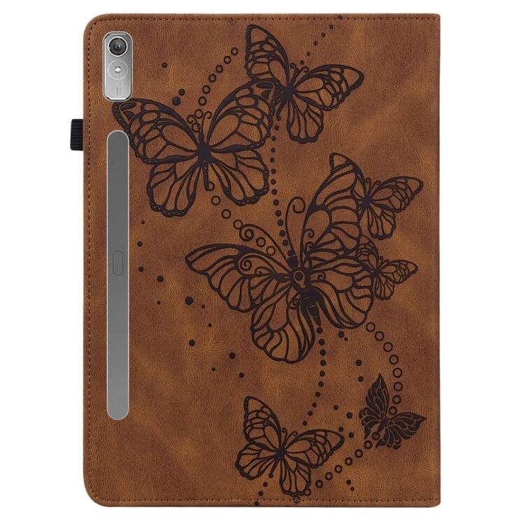 Защитный чехол Deexe Butterfly для Lenovo Tab P11 Pro Gen 2 - Brown: фото 3 из 9