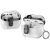 Защитный чехол Deexe Clear Luxe для Samsung Galaxy Buds 3 / Buds 3 Pro - Black: фото 1 из 8