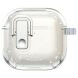 Захисний чохол Deexe Clear Stand для AirPods 5 / 4 - Glitter Transparent (364461S). Фото 1 з 8