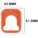 Защитный чехол Deexe Color Frame для Xiaomi Redmi Watch 5 Active - Black (364917B). Фото 8 из 8