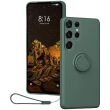 Защитный чехол Deexe Color Shell для Samsung Galaxy S25 Ultra (S938) - Dark Green (372247DG)