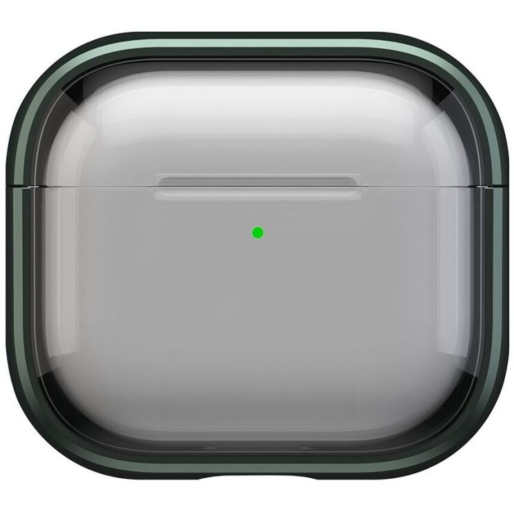 Защитный чехол Deexe Color Stand для Apple AirPods 4 - Green: фото 1 из 10