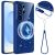 Защитный чехол Deexe Glitter Case with MagSafe для Samsung Galaxy S26 Ultra (S948) - Blue: фото 1 из 7